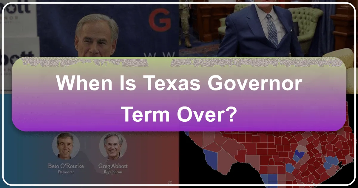 When Does the Texas Governor's Term Conclude? A Guide for Travelers and Political Enthusiasts