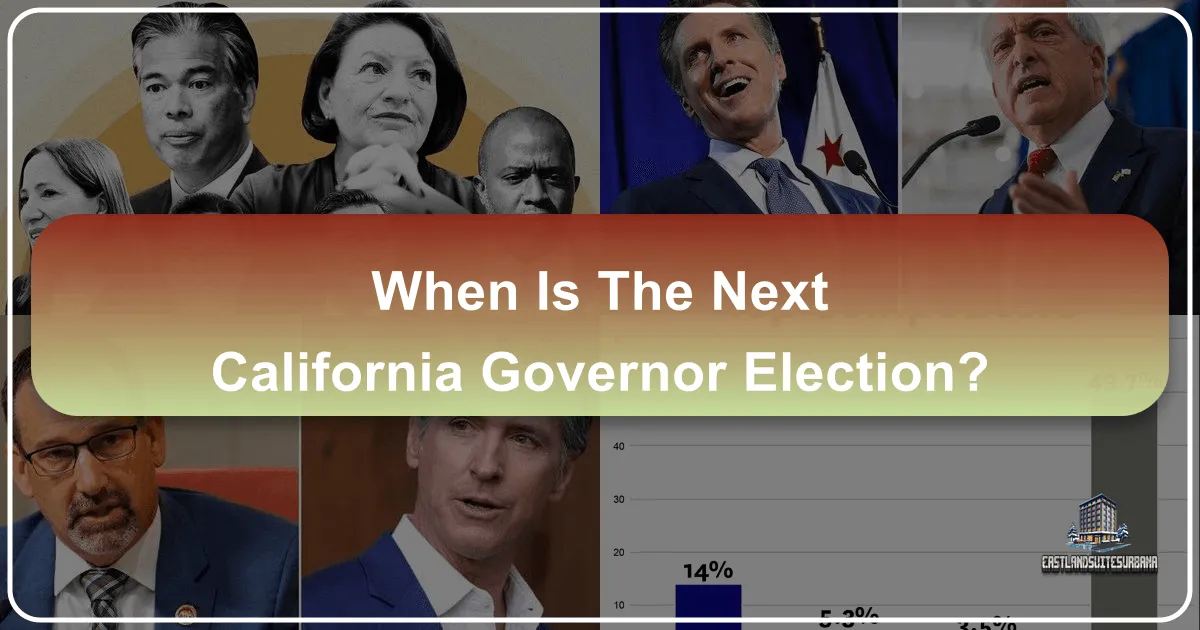 When Is The Next California Governor Election?