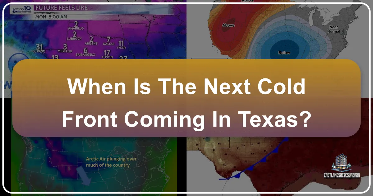 When Is The Next Cold Front Coming In Texas?