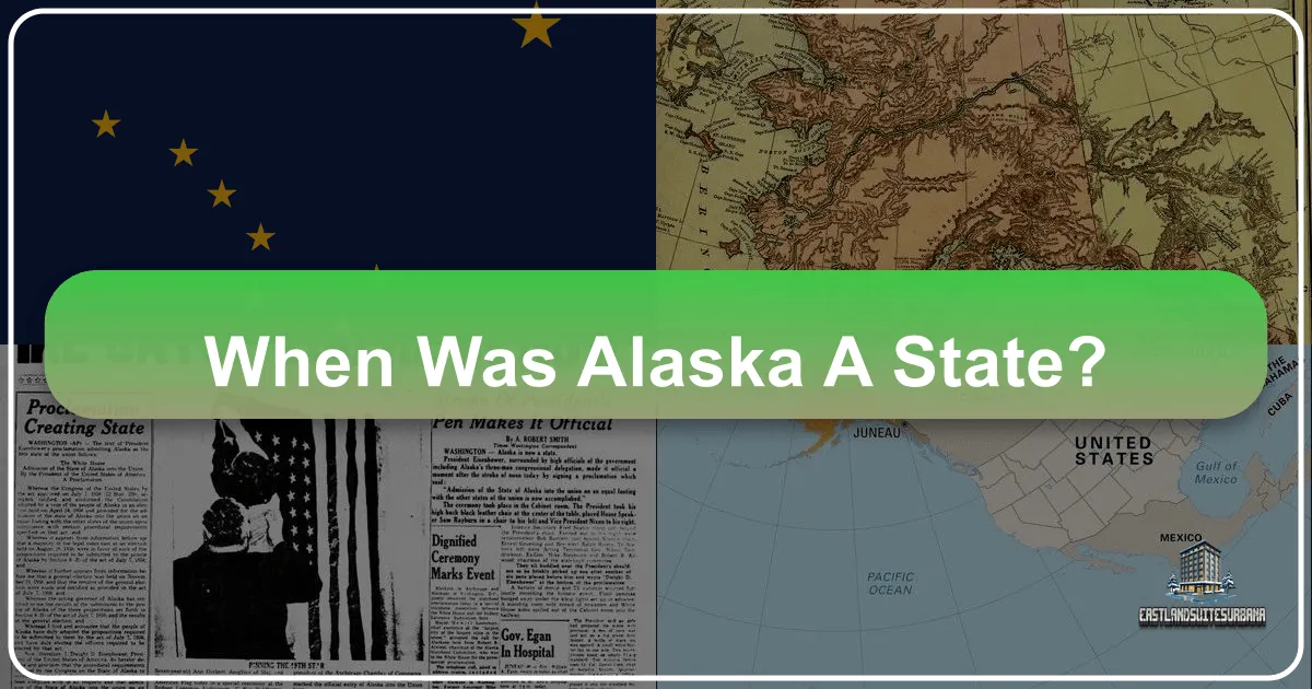 When Was Alaska a State?