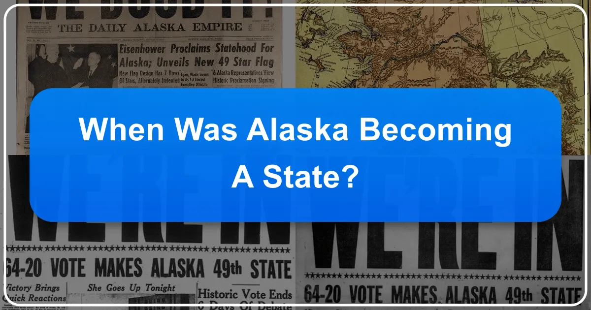 When Did Alaska Become a State? A Journey Through History, Travel, and Alaskan Wonders