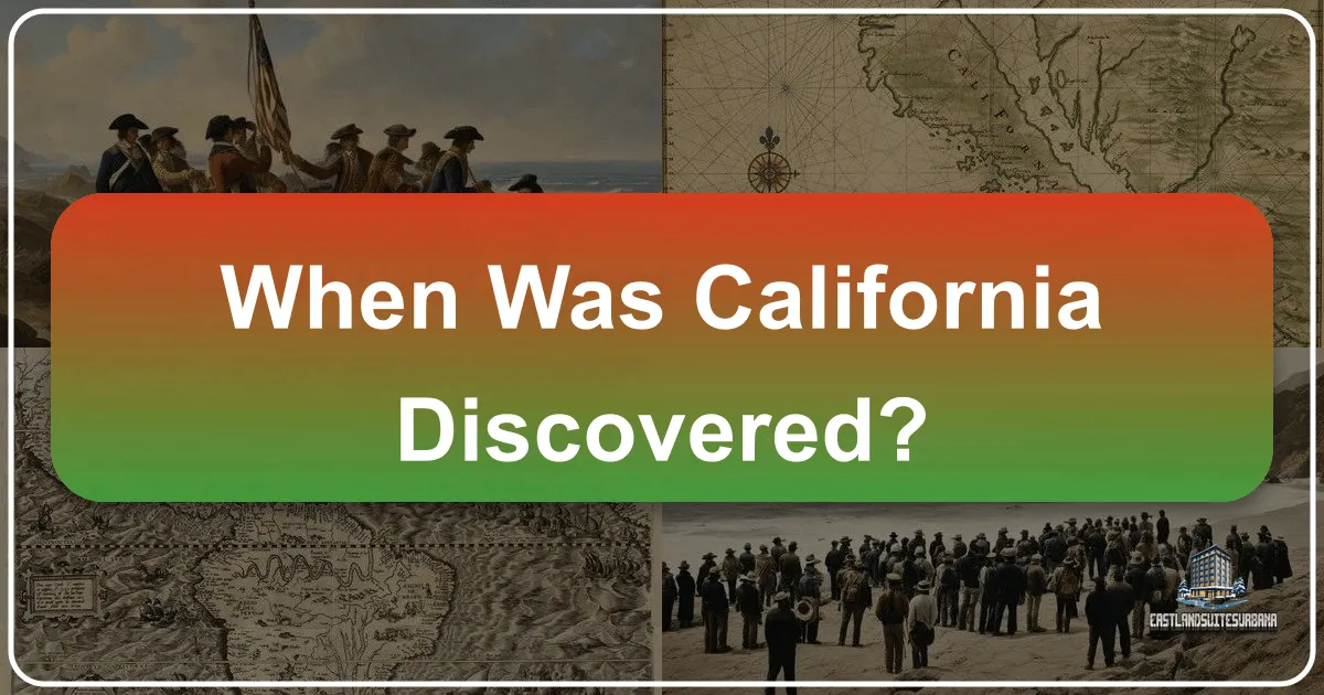 When Was California Discovered?