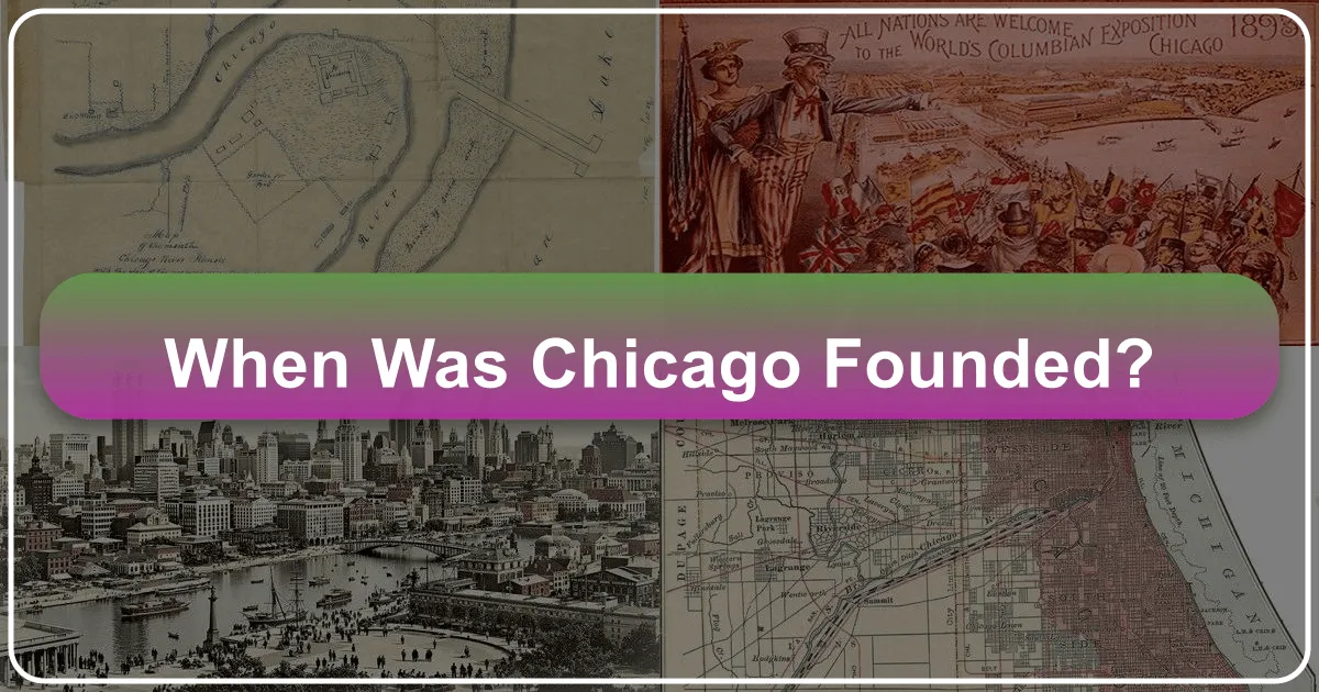 When Was Chicago Founded?
