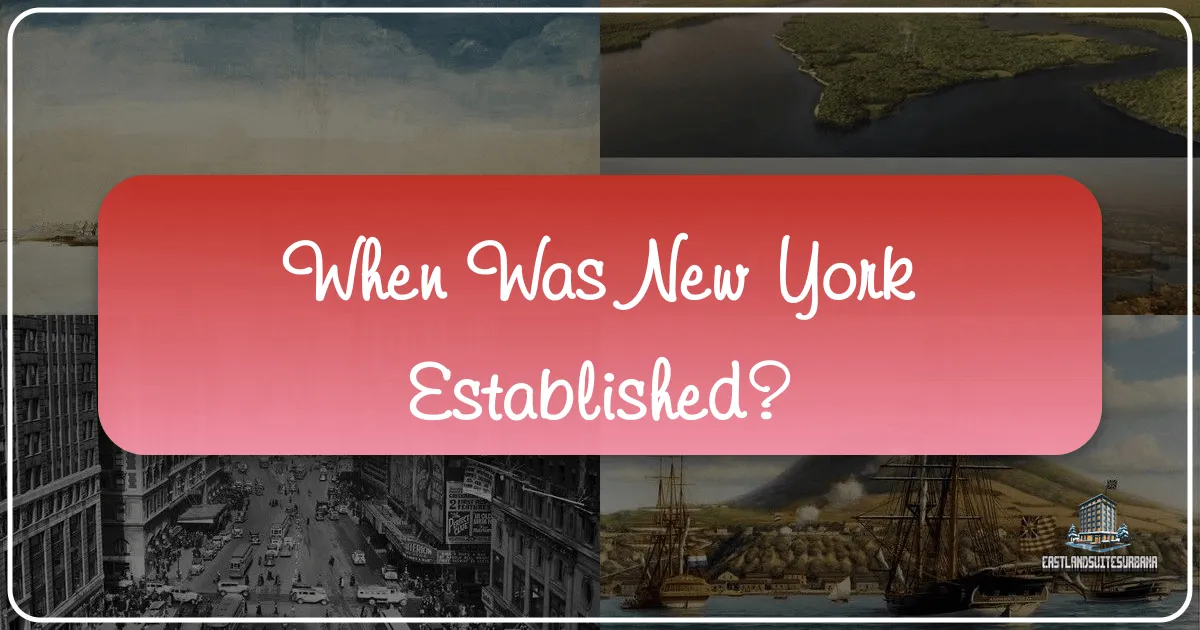 When Was New York Established?