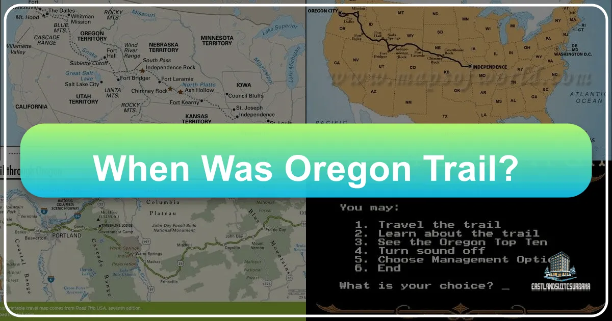 When Was Oregon Trail?