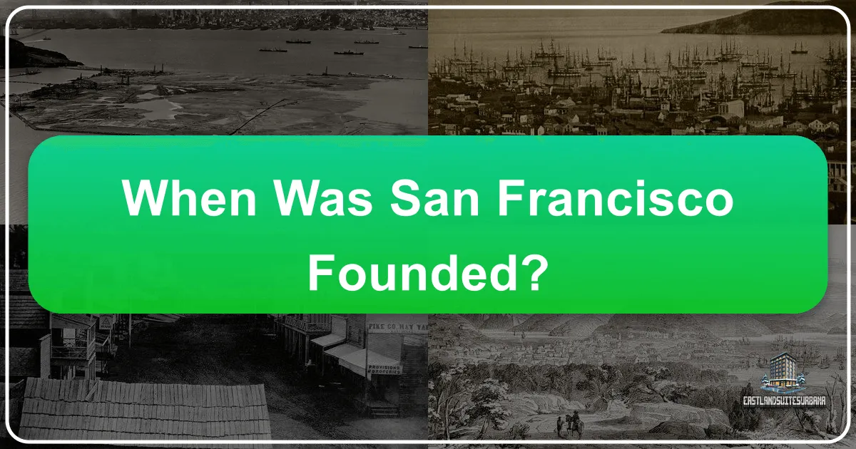 When Was San Francisco Founded?