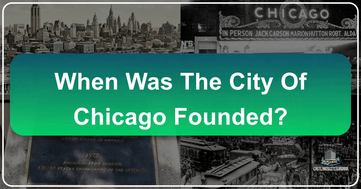 When Was The City Of Chicago Founded?