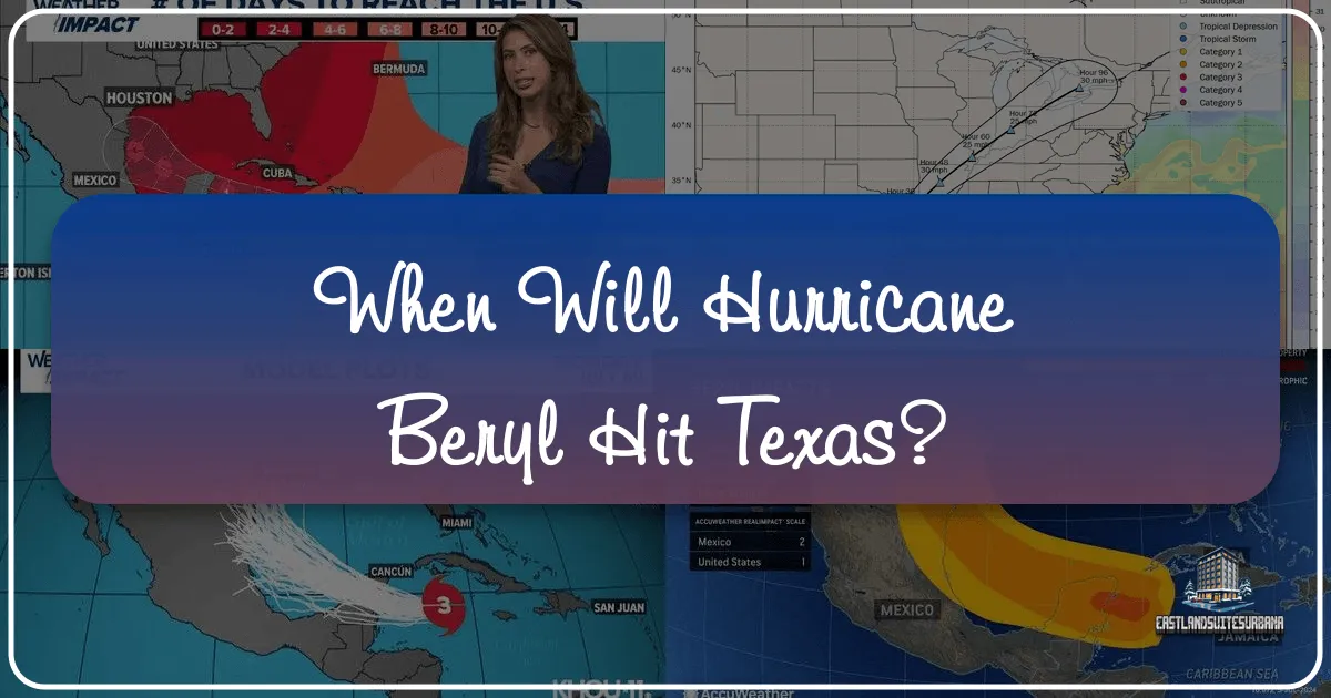 When Will Hurricane Beryl Hit Texas?