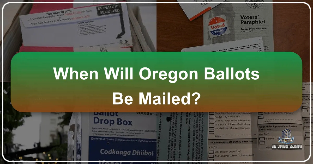 When Will Oregon Ballots Be Mailed: Navigating Your Journey Through the Beaver State