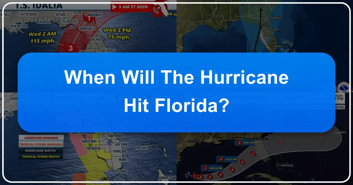 When Will the Hurricane Hit Florida? Navigating Travel, Tourism, and Accommodation in the Sunshine State