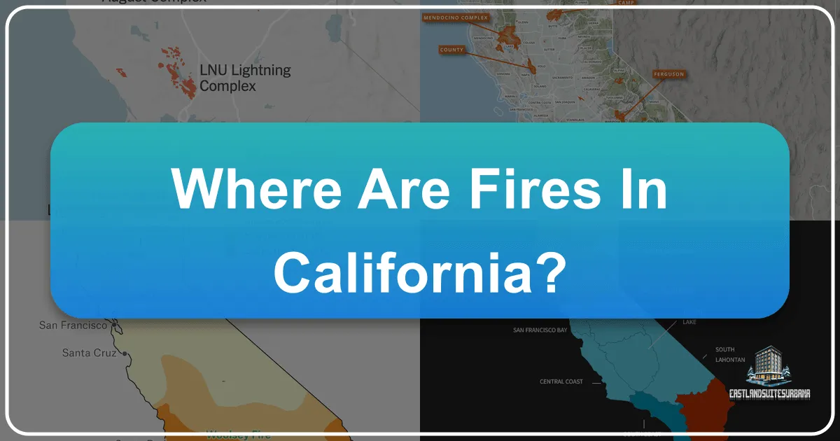 Where Are Fires In California?
