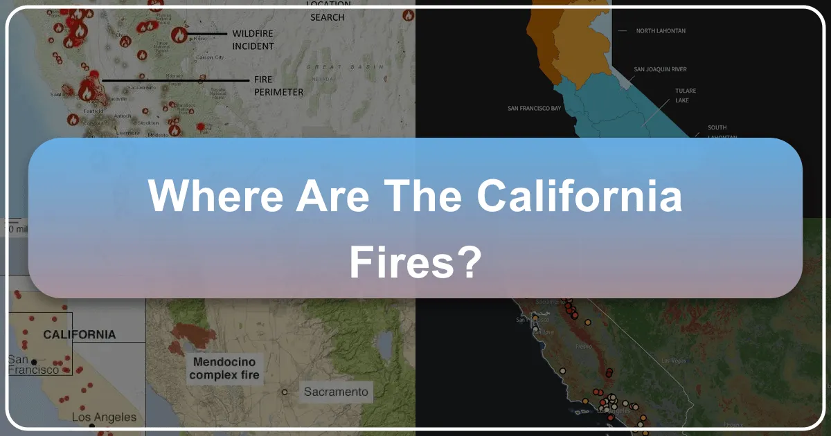Where Are the California Fires: Navigating the Golden State Amidst Wildfire Challenges