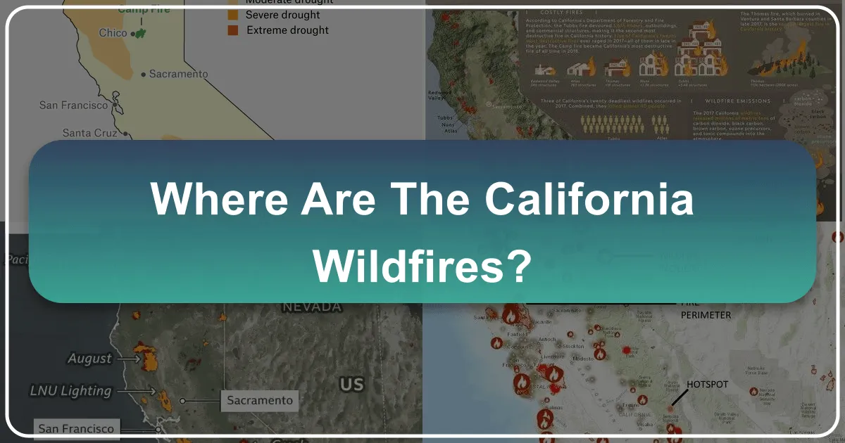 Where Are the California Wildfires: Navigating Travel, Tourism, and Safety in the Golden State