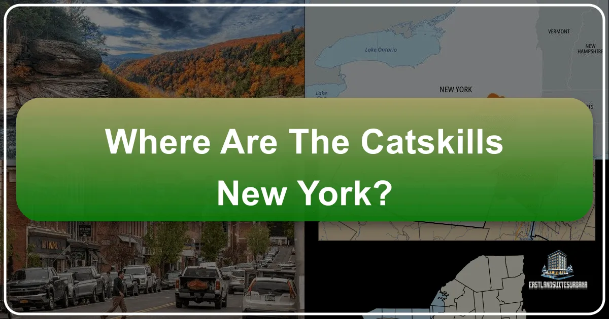 Where Are The Catskills New York?