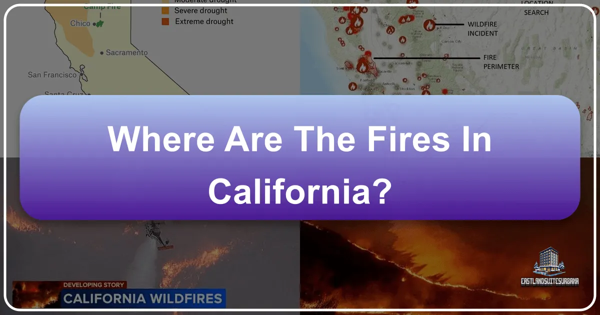 Where Are The Fires In California?