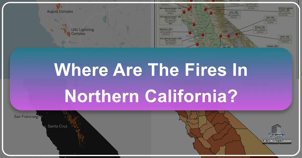 Where are the Fires in Northern California