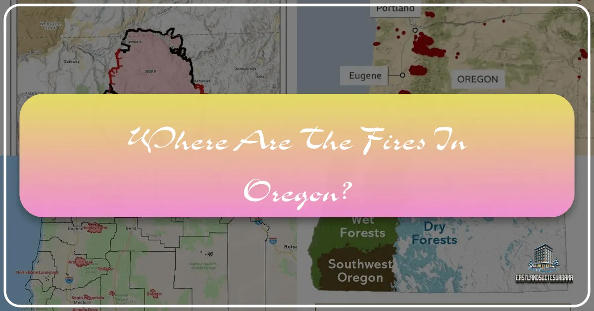 Where Are The Fires In Oregon?