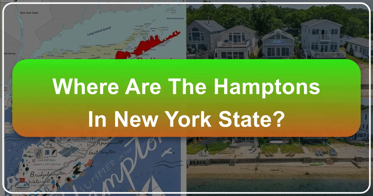 Where Are The Hamptons In New York State?