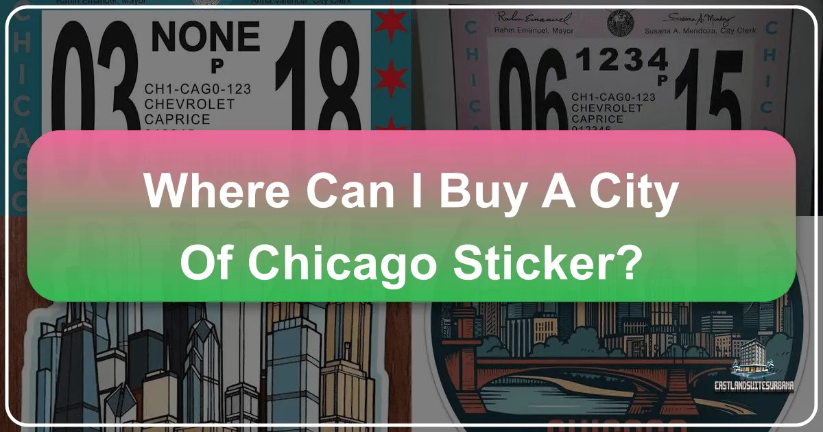 Where Can I Buy A City Of Chicago Sticker?
