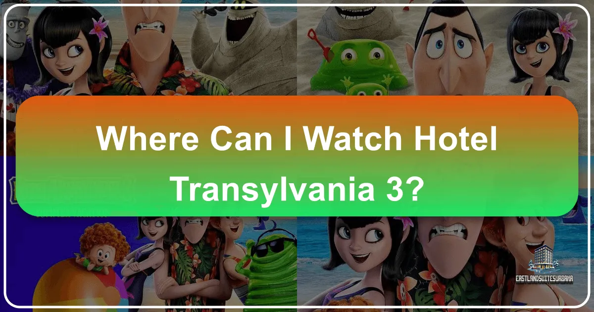 Navigating the Seas of Fun: Where to Watch Hotel Transylvania 3 and Find Your Own Monster Cruise Adventure