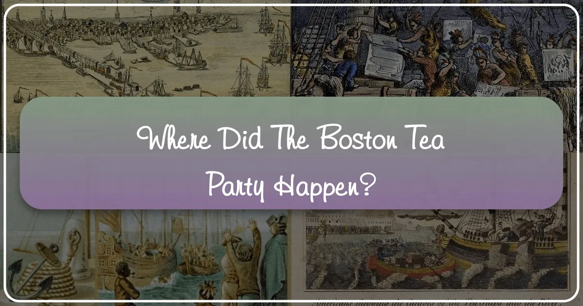 Where Did the Boston Tea Party Happen?