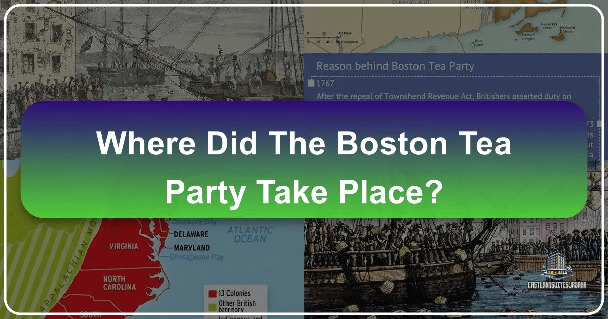 Where Did The Boston Tea Party Take Place?