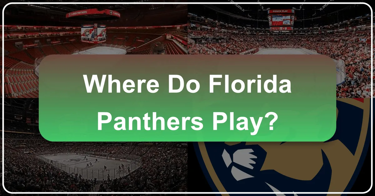 Where Do Florida Panthers Play?