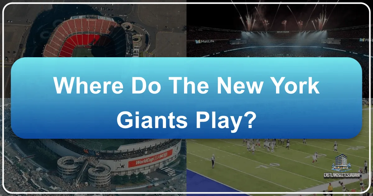 Where Do the New York Giants Play? A Comprehensive Guide to MetLife Stadium and the Greater New York Experience