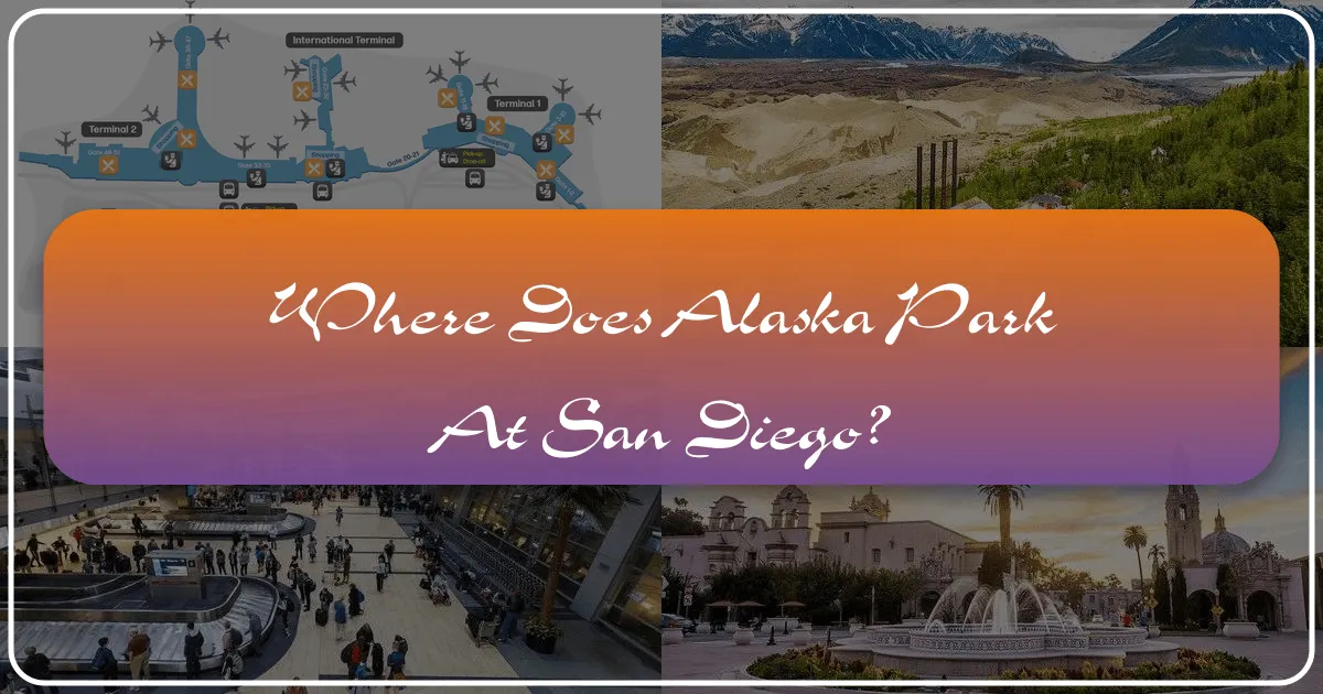 Where Does Alaska Park at San Diego?