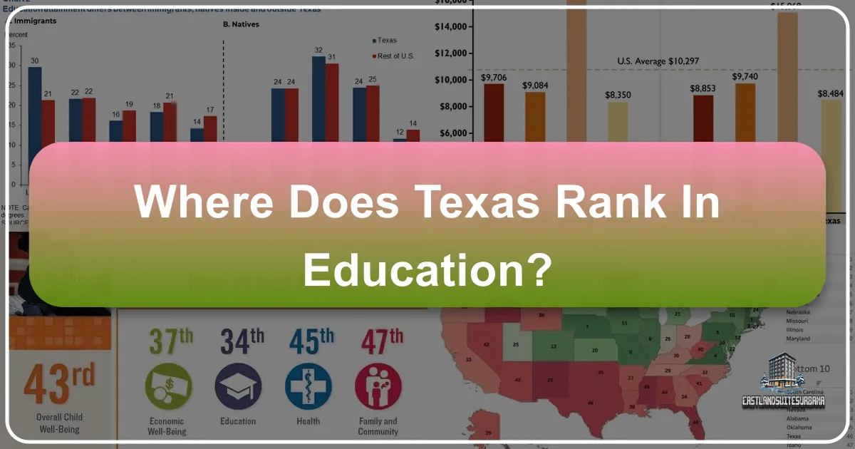 Where Does Texas Rank In Education?