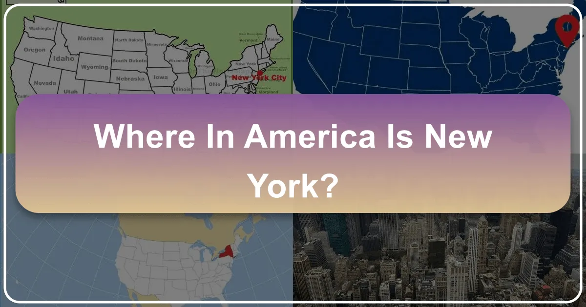 Where in America is New York