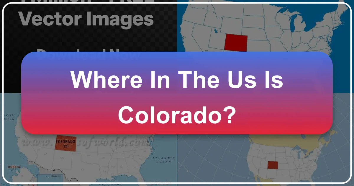 Where in the US is Colorado?
