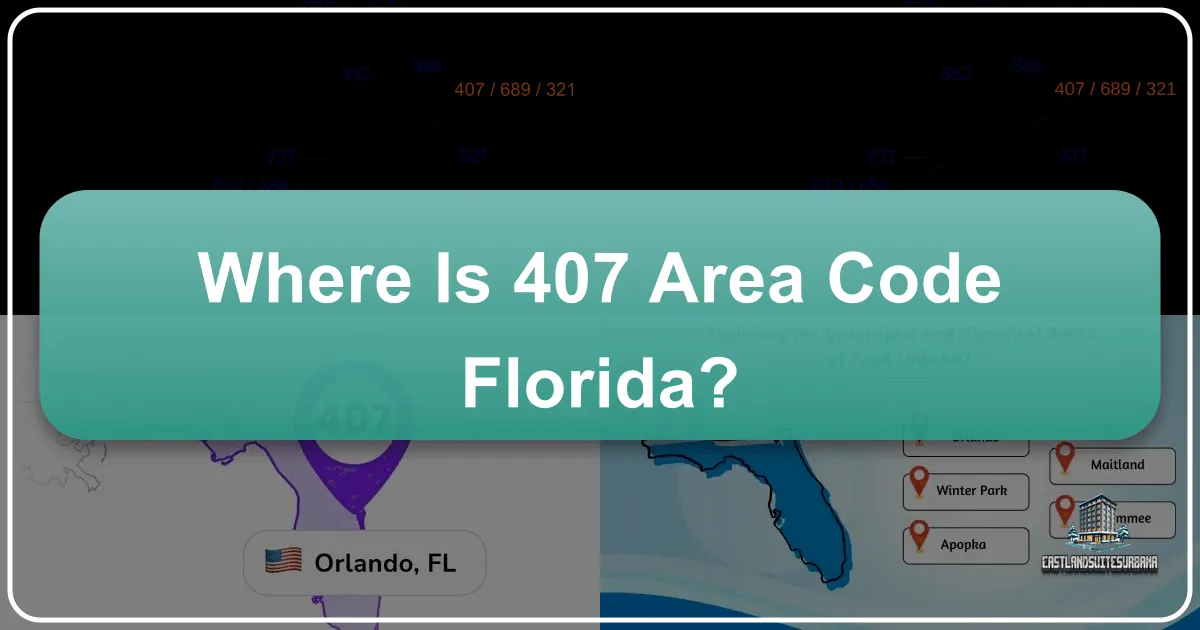Where is 407 Area Code Florida