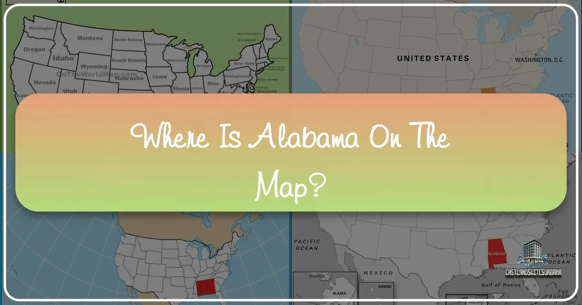Where Is Alabama On The Map?