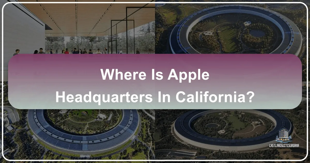 Where is Apple Headquarters in California?