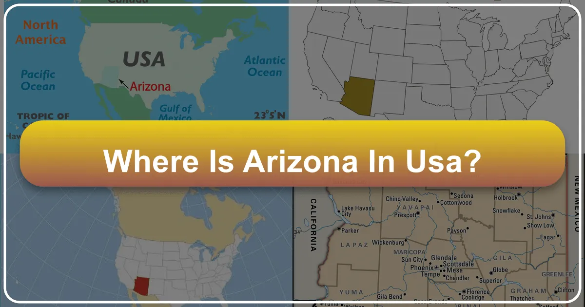 Where is Arizona in USA
