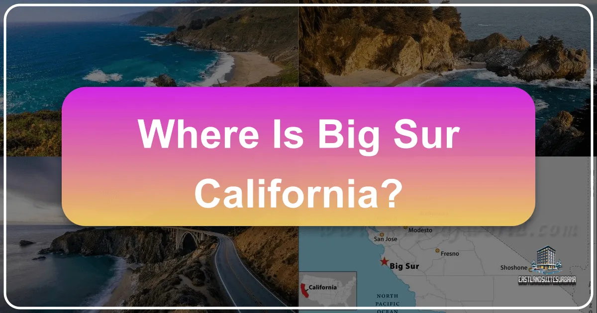 Where is Big Sur, California?