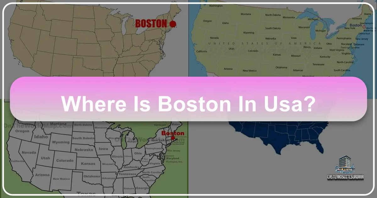 Where is Boston in the USA? Discovering New England's Historic Heartbeat