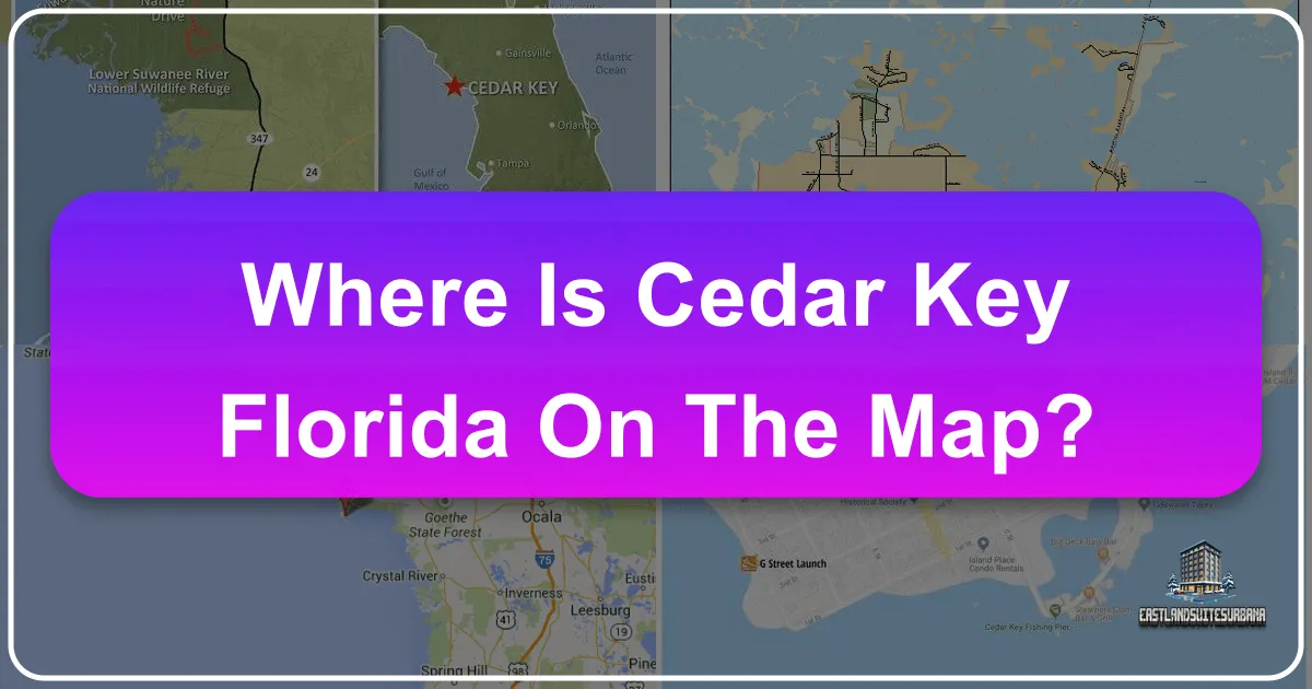 Where Is Cedar Key Florida On The Map?