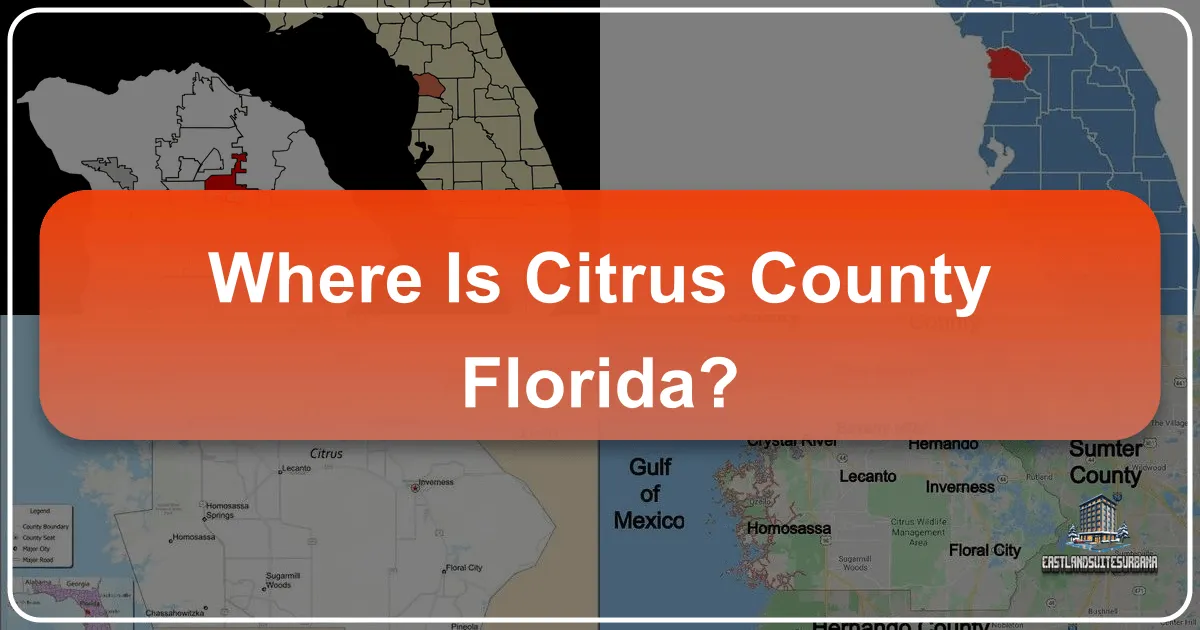 Where Is Citrus County Florida?
