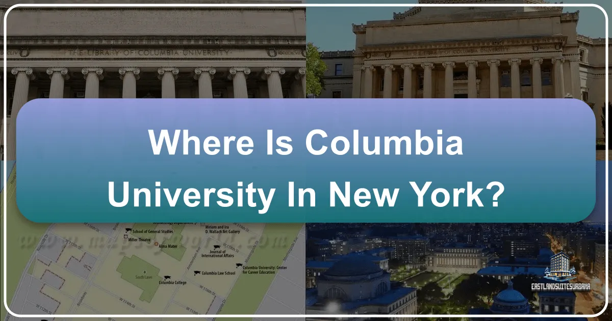 Where Is Columbia University In New York?