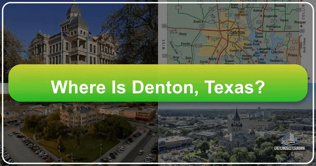 Where Is Denton, Texas?
