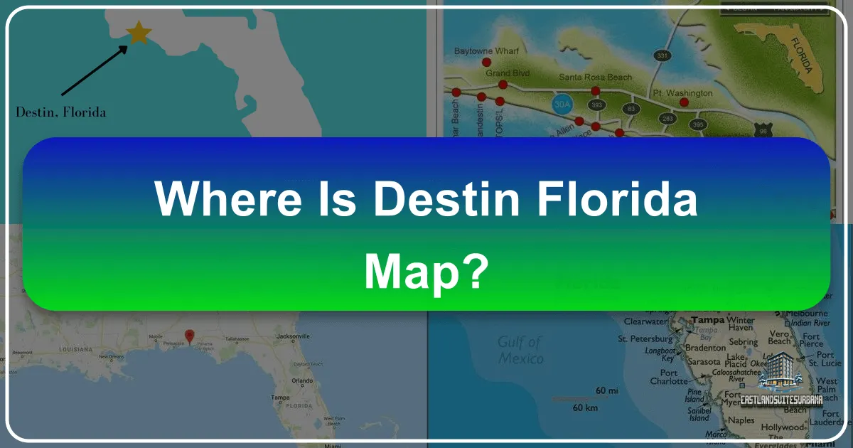 Where Is Destin Florida Map?