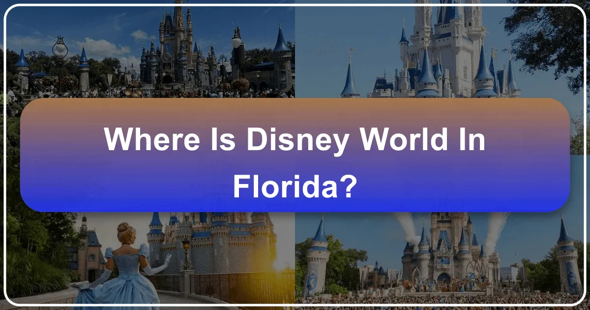 where is disney world in florida