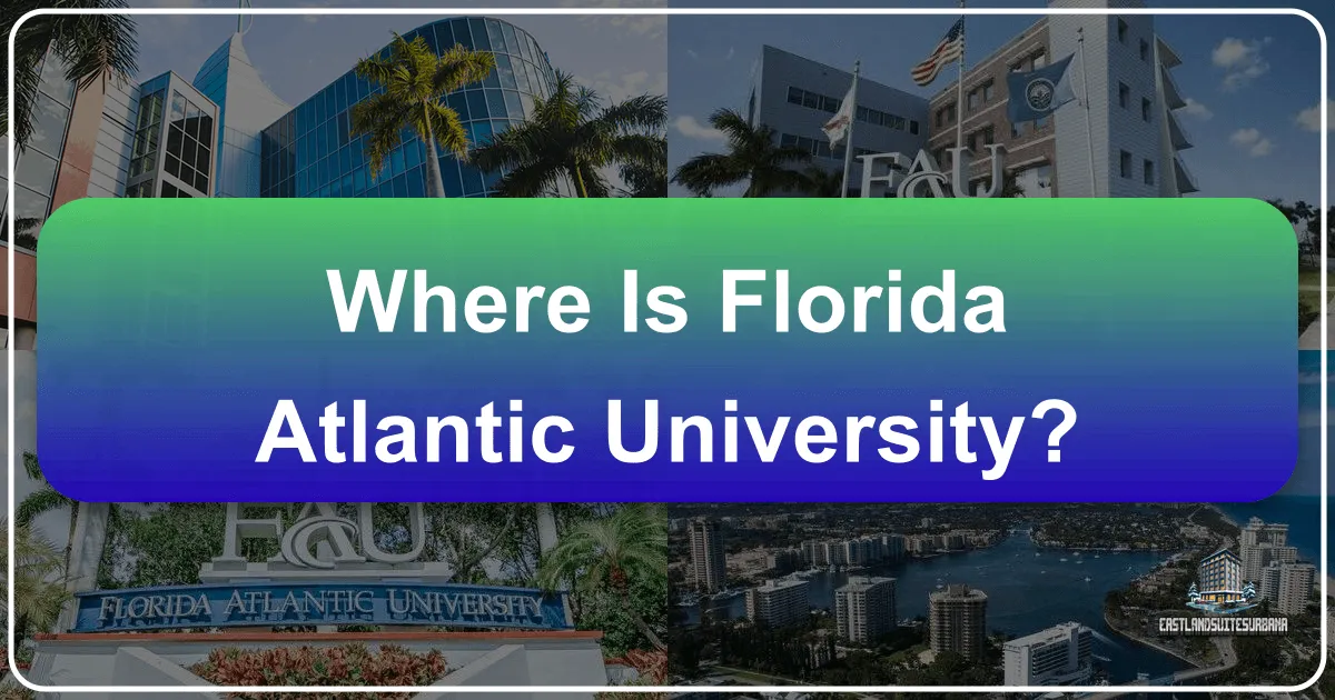 Where is Florida Atlantic University?