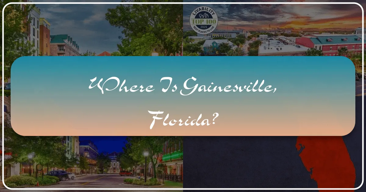 Where is Gainesville, Florida?