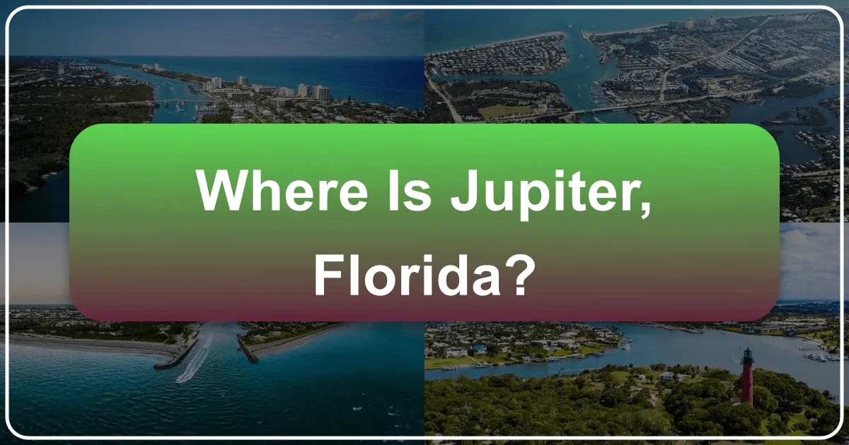 Where is Jupiter, Florida?