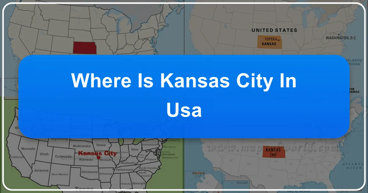 Where is Kansas City in USA?