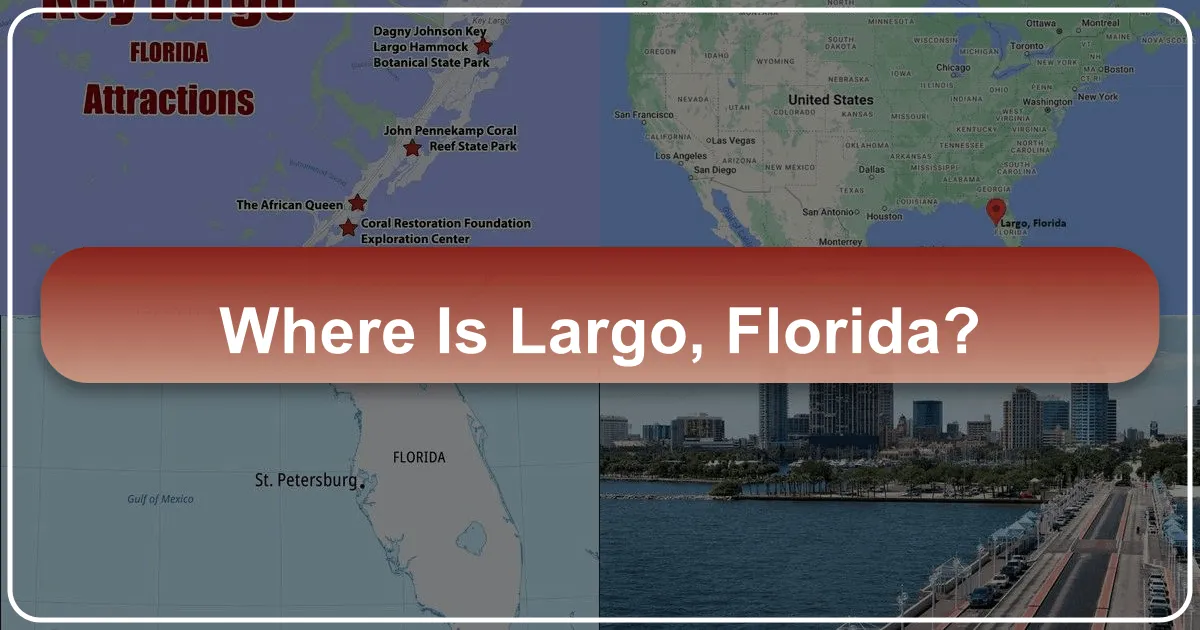 Where is Largo, Florida? Unveiling the Heart of Pinellas County