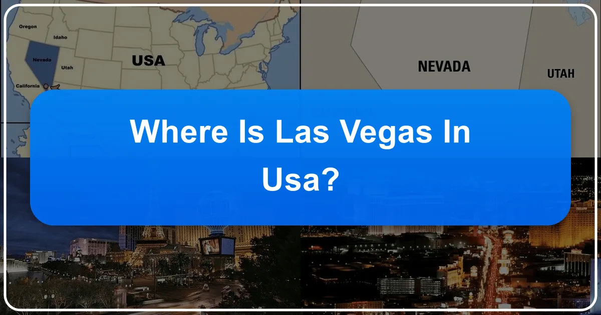 Where is Las Vegas in USA?